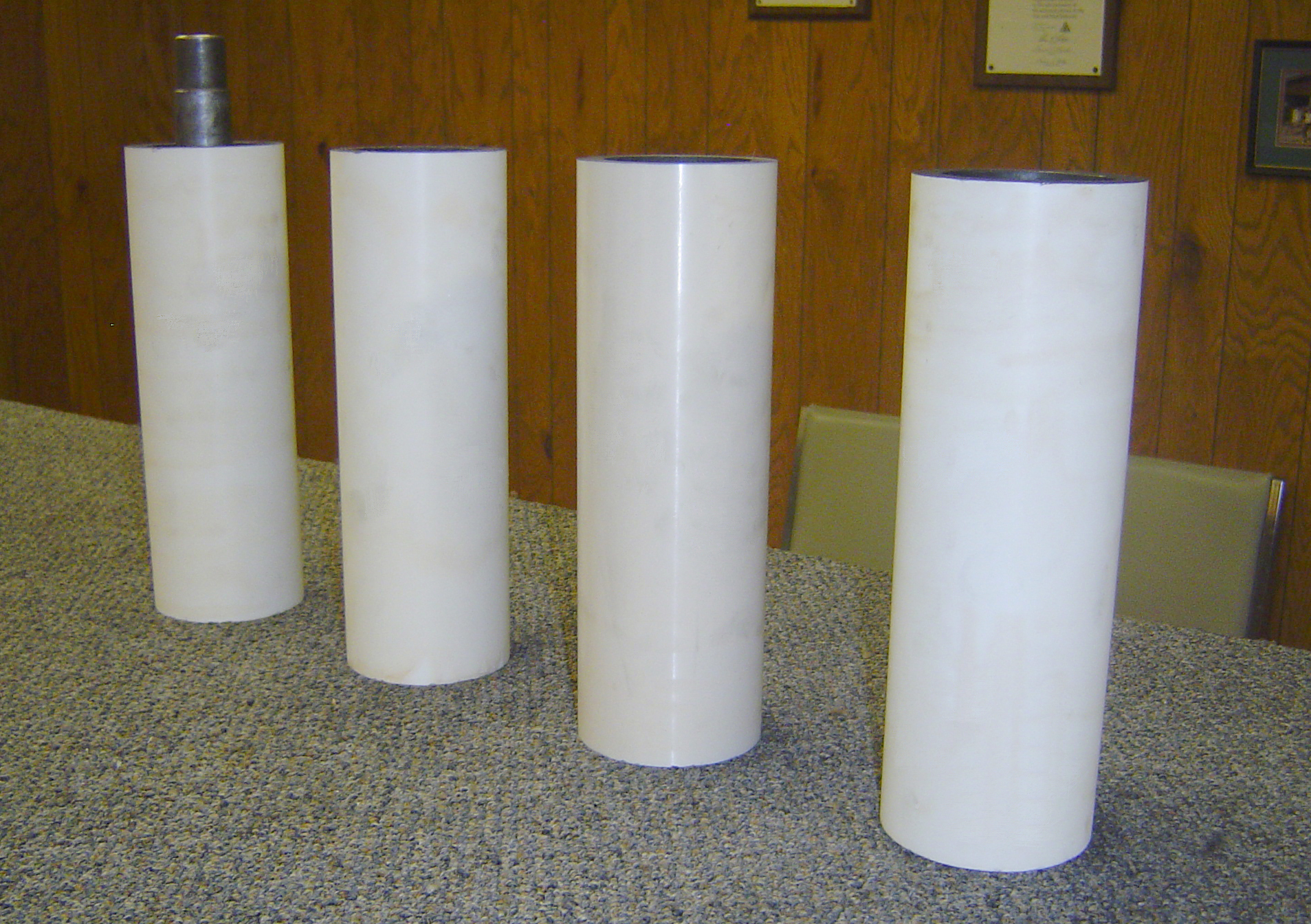 Ceramic rolls reground and polished BMR Group